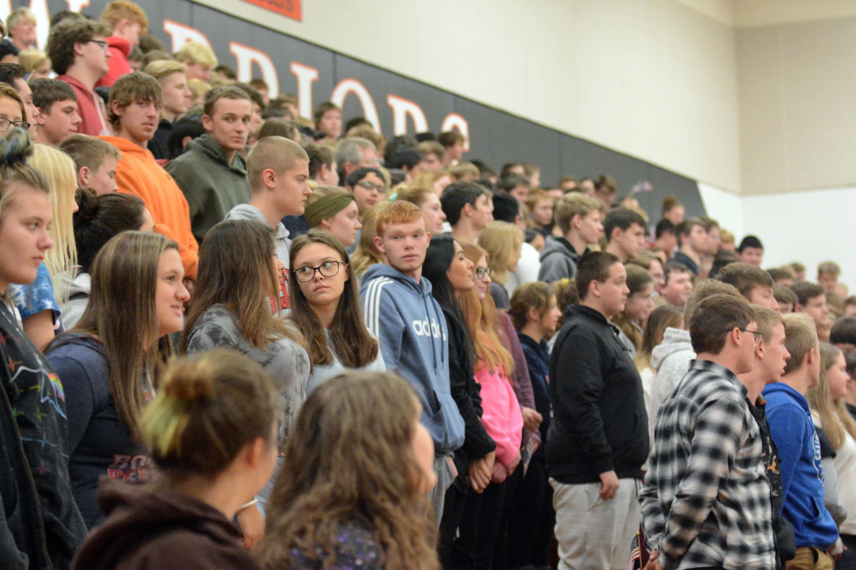 Portage High School Veterans Day ceremony 2019